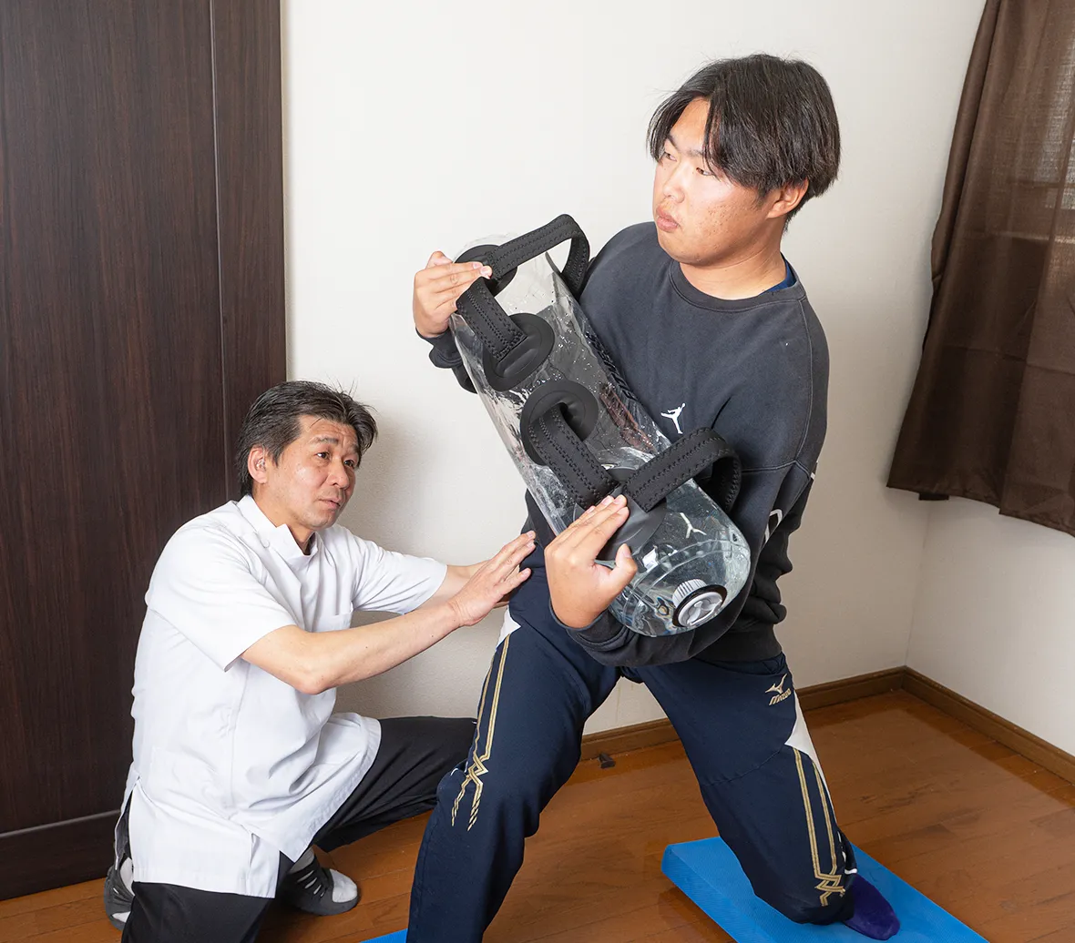 トレーニングの模様